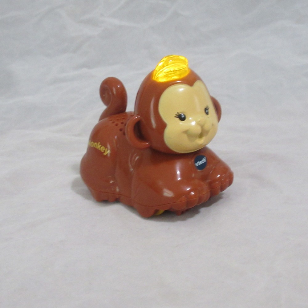 VTech Go Go Smart Animals Toy OS Brown Light-Up Mary Monkey works